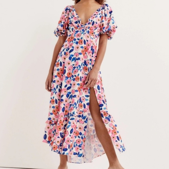 For Love And Lemons Gianni Midi Dress - Picture 1 of 3